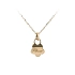 Timeless Pendant with Flower Motif