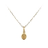 Gold Pendant Madonna Virgin Mary
