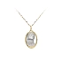 Medallion of the Virgin Mary - Elegance of Combined Gold