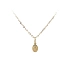 Gold Pendant with Fine Image of Virgin Mary
