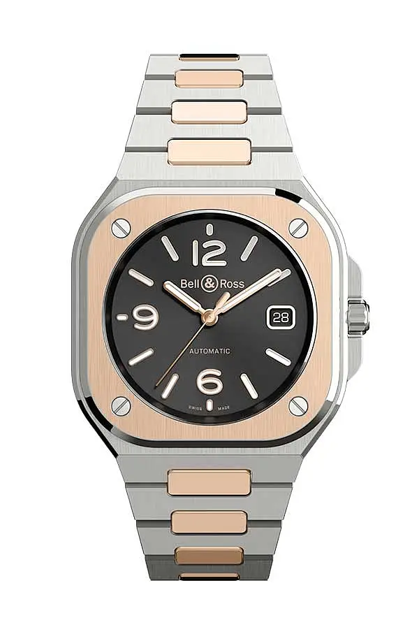 Bell & Ross BR 05 Black Steel & Gold BR05A-BL-STPG/SSG