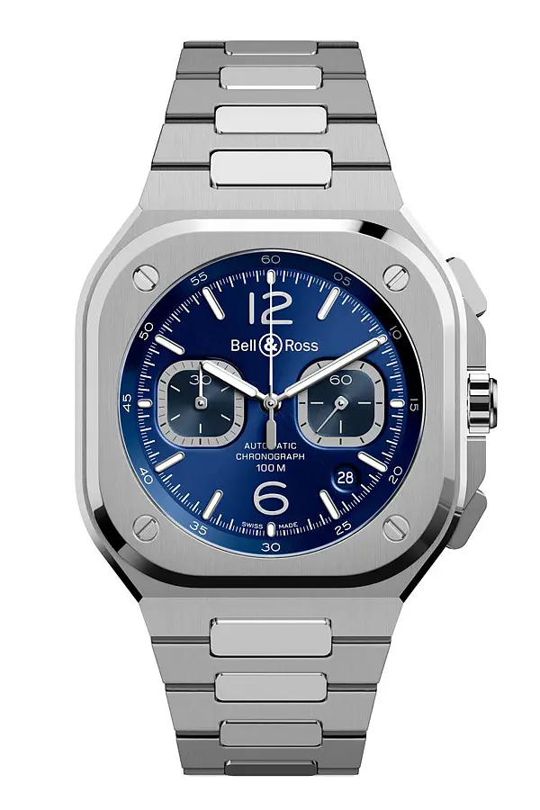 Bell & Ross BR 05 Chono Blue Steel BR05C-BU-ST/SST