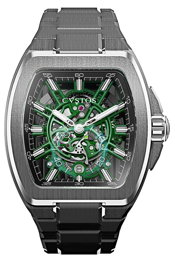 CVSTOS Metropolitan PS Titanium / SQLT Green