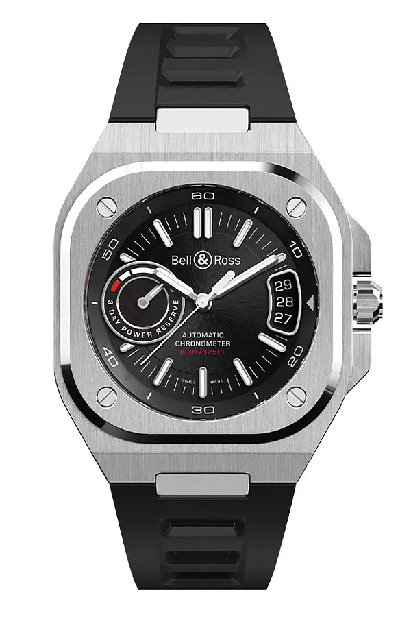 Bell & Ross BR-X5 Black Steel BRX5R-BL-ST/SRB