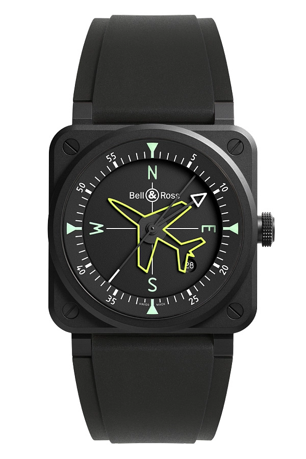 Bell & Ross BR 03 Gyrocompass BR03A-CPS-CE/SRB