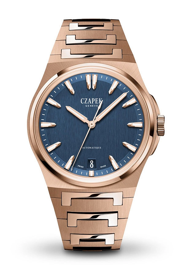 Cap Antarctique Moun Erebus Deep Blue Full Rose Gold 5N 1540-P/S