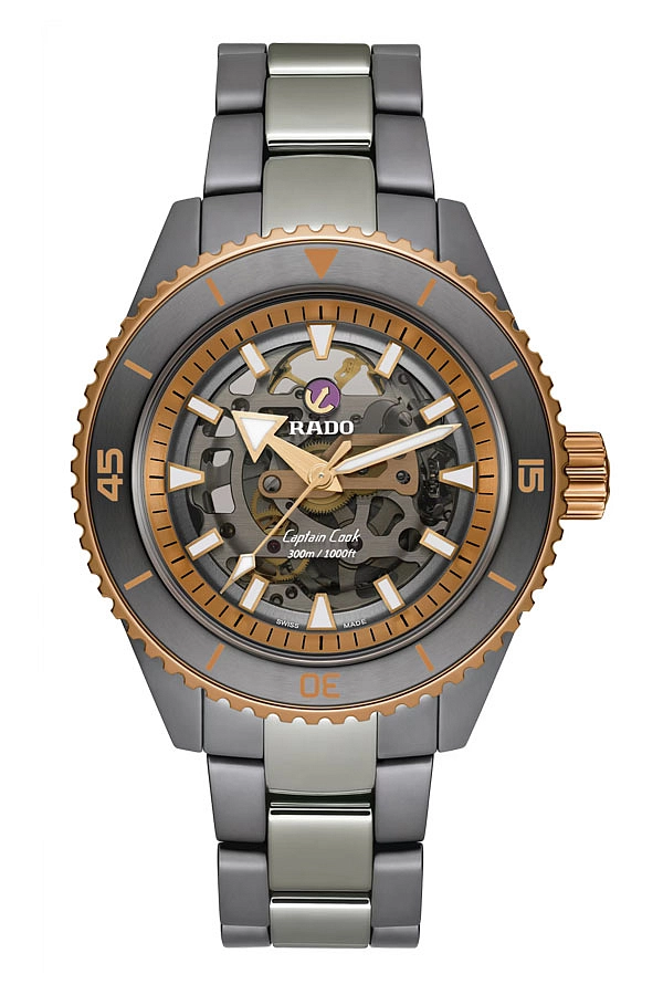 Rado Captain Cook High-Tech Ceramic Skeleton R32148162