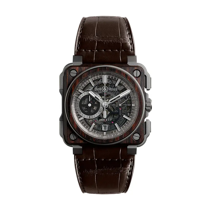 Bell & Ross BR-X1 Wood BRX1-WD-TI