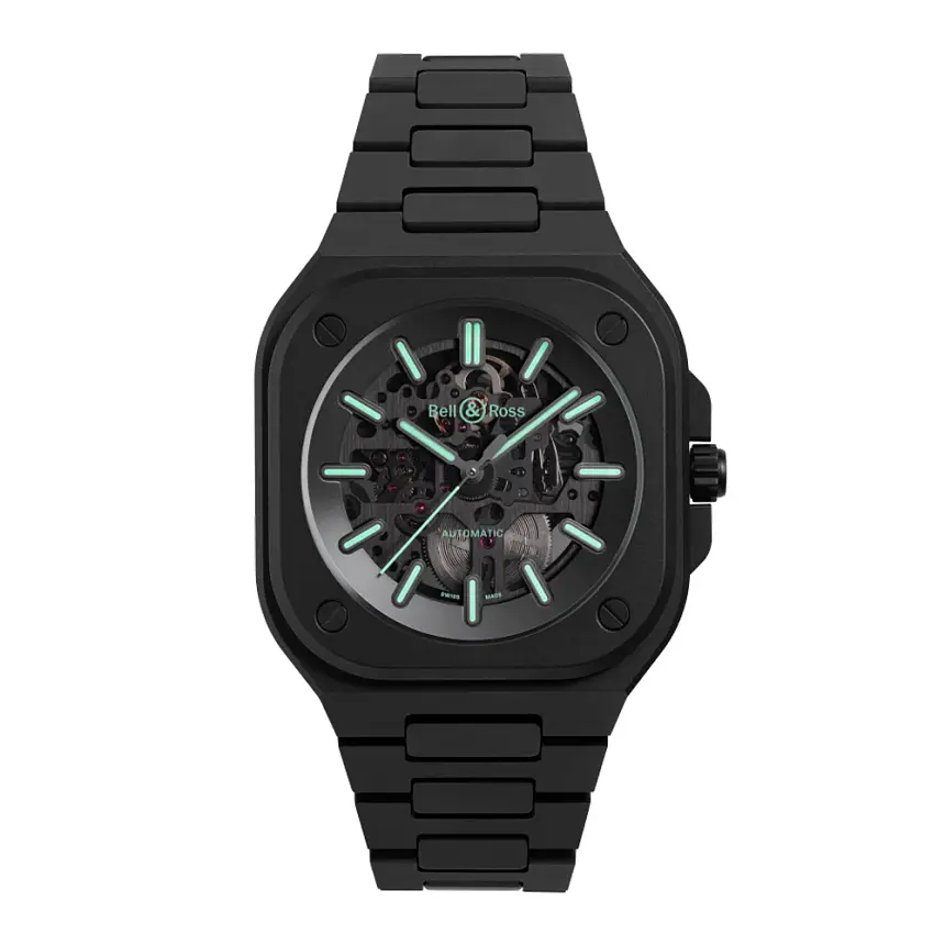 Bell & Ross BR 05 Skeleton Black Lum Ceramic BR05A-BLM-SKCE/SCE
