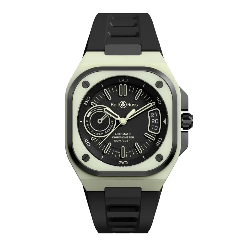 Bell & Ross BR-X5 Green Lum BRX5R-LUM-TC/SRB