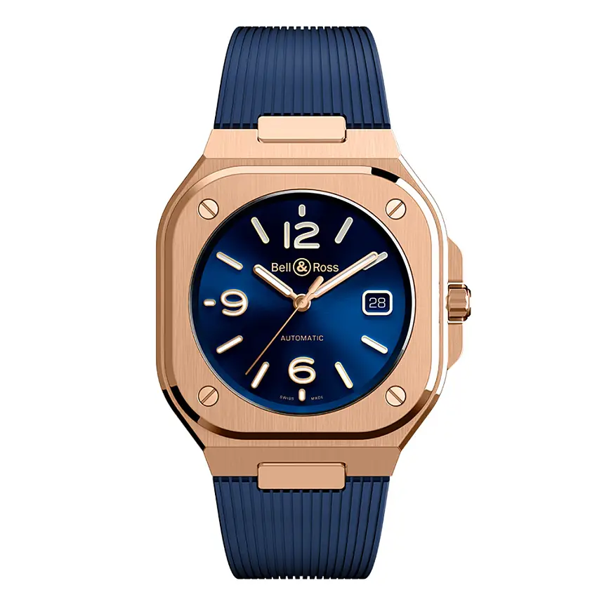 Bell & Ross BR 05 Blue Gold BR05A-BLU-PG/SRB