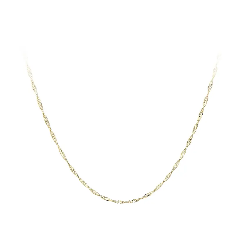 Zlatý řetízek Singapur