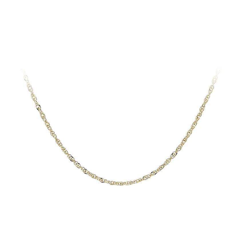 Zlatý řetízek Singapur