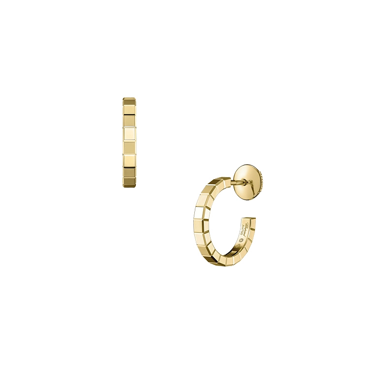 Gold Earrings Chopard Ice Cube 837702-0006