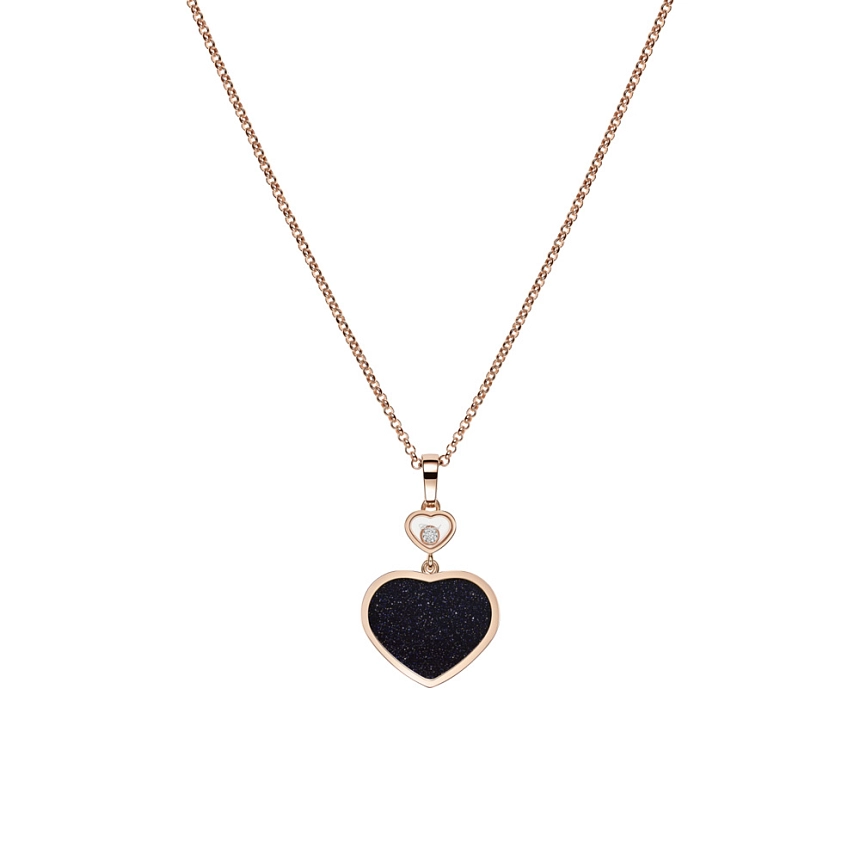 Золотой кулон Chopard Счастливые сердца 797482-5510