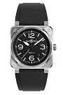 Bell & Ross New BR-03 Black Steel BR03A-BL-ST/SRB