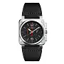 Bell & Ross Black Steel BR0394-BLC-ST/SCA