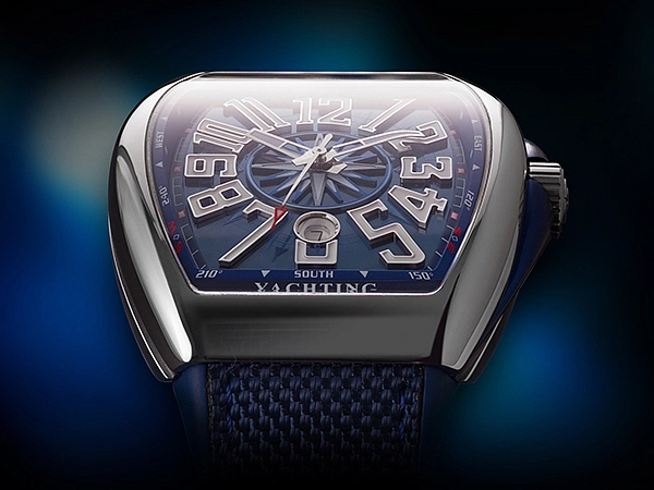 Franck Muller Vanguard Yachting V 45 SC DT AC YACHT BL