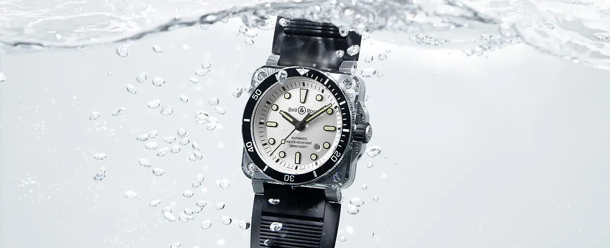 Bell & Ross BR03-92 Diver White BR0392-D-WH-ST/SRB