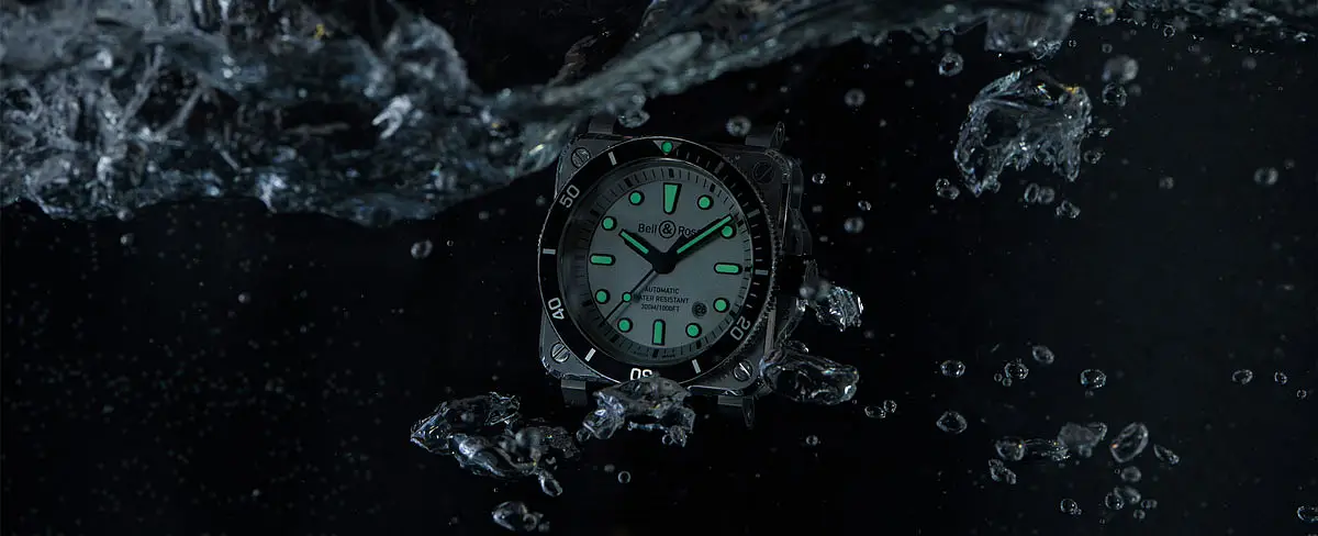 Bell & Ross BR03-92 Diver White BR0392-D-WH-ST/SRB