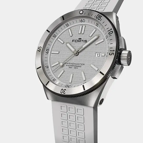 Fortis Marinemaster M-40 Snow White on Horizon Strap F8120009