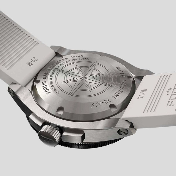 Fortis Marinemaster M-40 Snow White on Horizon Strap F8120009
