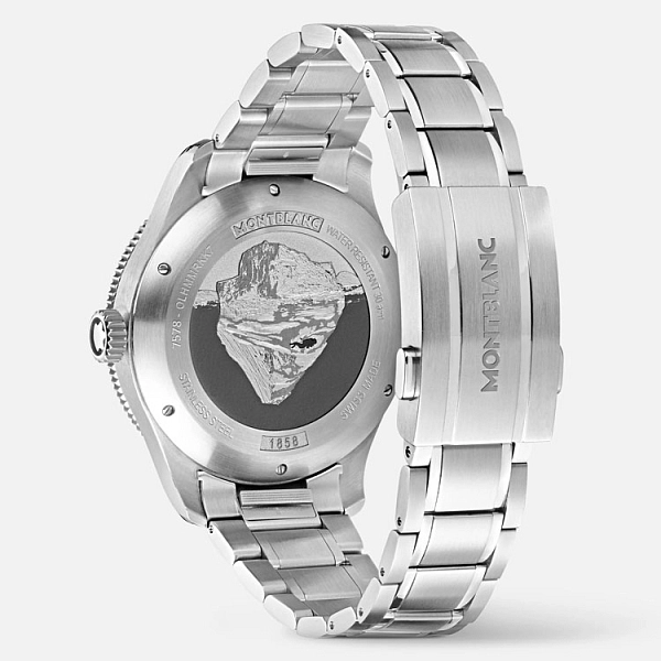 Montblanc 1858 Iced Sea Automatic Date 129369