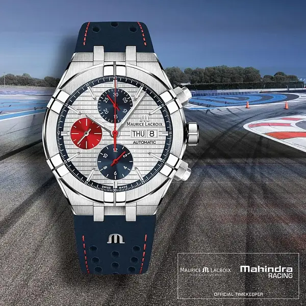 Maurice Lacroix Auto Chrono Special Edition Mahindra Racing AI6038-SS001-133-4