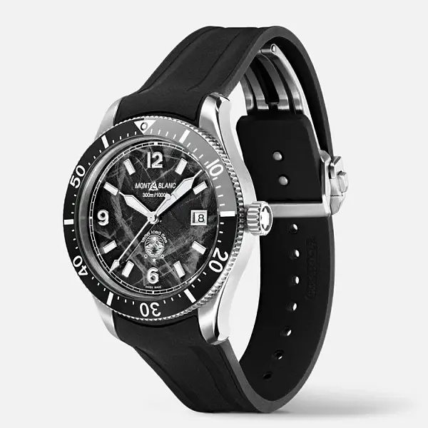 Montblanc 1858 Iced Sea Automatic Date 129372