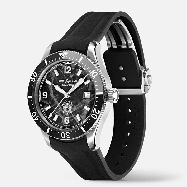 Montblanc 1858 Iced Sea Automatic Date 129372