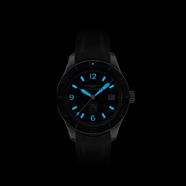 Montblanc 1858 Iced Sea Automatic Date 129372