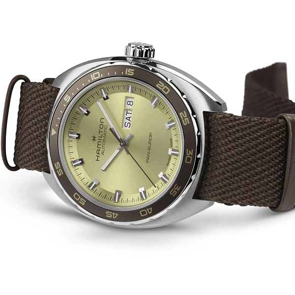 Hamilton American Classic Pan Europ Day Date Car H35445860