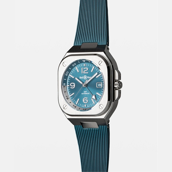 Bell & Ross BR 05 GMT Sky Blue BR05G-PB-ST/SRB