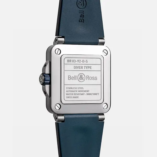 Bell & Ross BR 03 Diver Blue Steel BR03A-D-BLU-ST/SRB