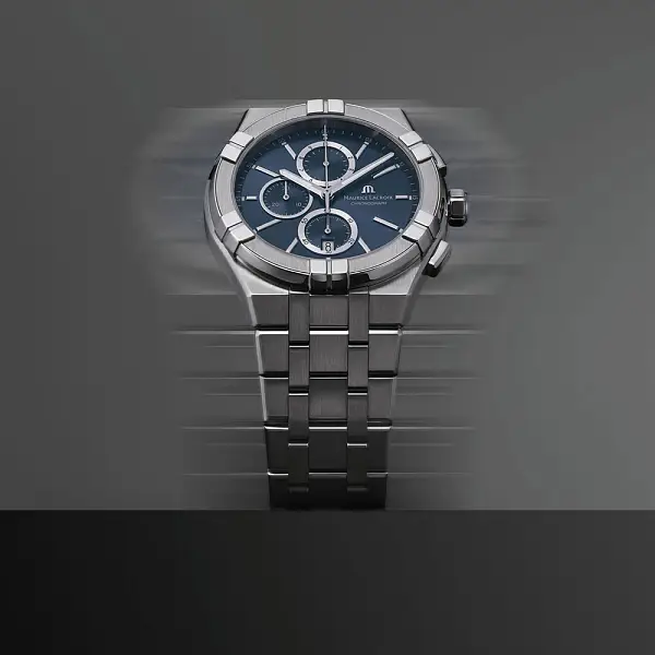Maurice Lacroix Aikon Quartz Chronograph AI1118-SS002-430-1