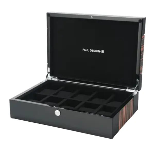 Box na Hodinky Paul Design Gentlemen 10 Macassar