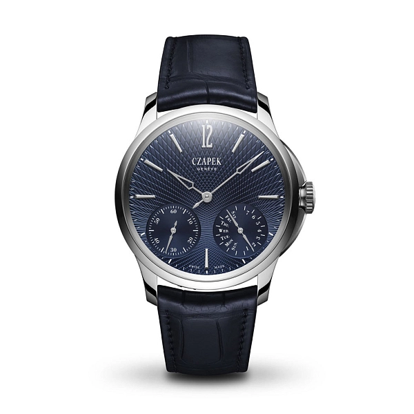 Czapek Quai Des Bergues No17 Double Soleil Deep Blue