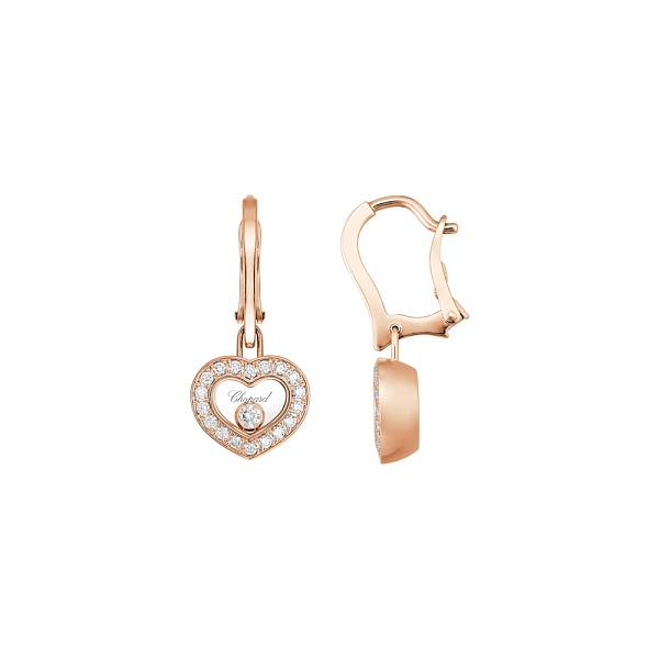 Zlaté Náušnice Chopard Happy Diamonds 83A054-5401