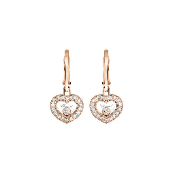 Zlaté Náušnice Chopard Happy Diamonds 83A054-5401