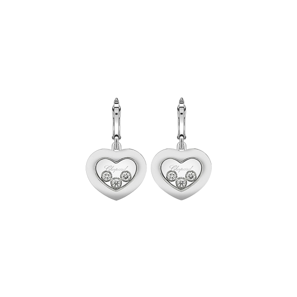 Золотые серьги Chopard Happy Diamonds 83A611-1301