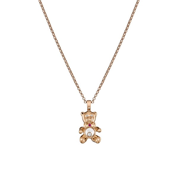 Zlatý Přívěsek Chopard Happy Diamonds Teddy Bear 79A188-5001