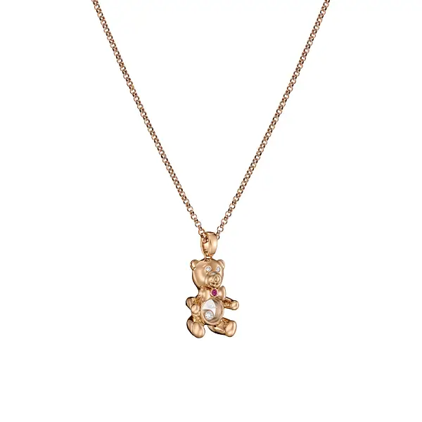 Zlatý Přívěsek Chopard Happy Diamonds Teddy Bear 79A188-5001
