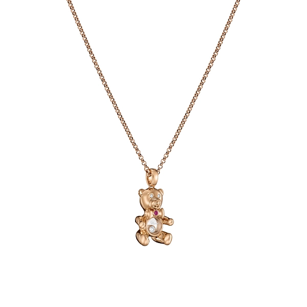 Zlatý Přívěsek Chopard Happy Diamonds Teddy Bear 79A188-5001