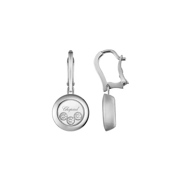 Zlaté Náušnice Chopard Happy Diamonds 83A018-1301