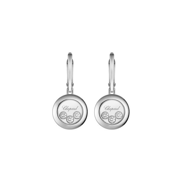Золотые серьги Chopard Happy Diamonds 83A018-1301
