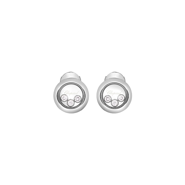 Золотые серьги Chopard Happy Diamonds 83A018-1001