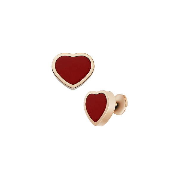 Gold Earrings Chopard Happy Hearts 839482-5801