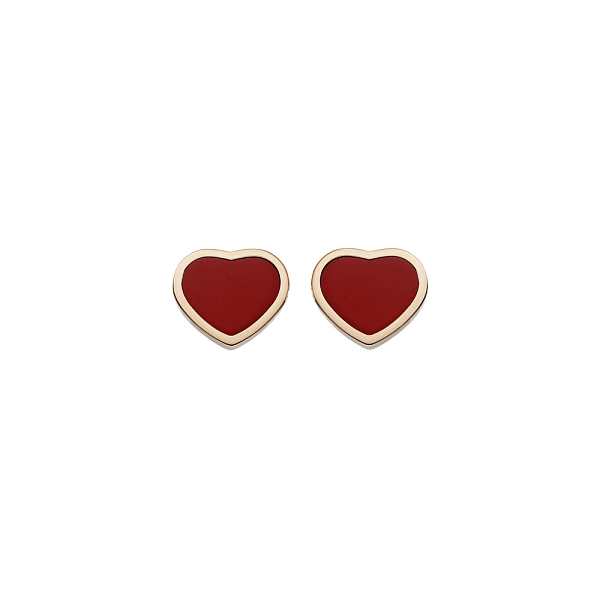 Gold Earrings Chopard Happy Hearts 839482-5801