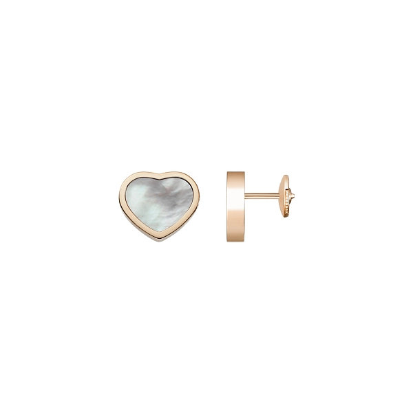 Zlaté Náušnice Chopard Happy Hearts 839482-5301