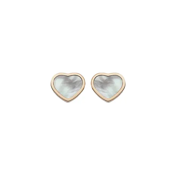 Zlaté Náušnice Chopard Happy Hearts 839482-5301